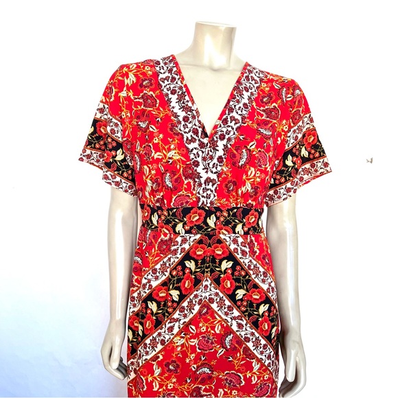 Exhilaration 60s Style Floral Dress - Picture 11 of 16